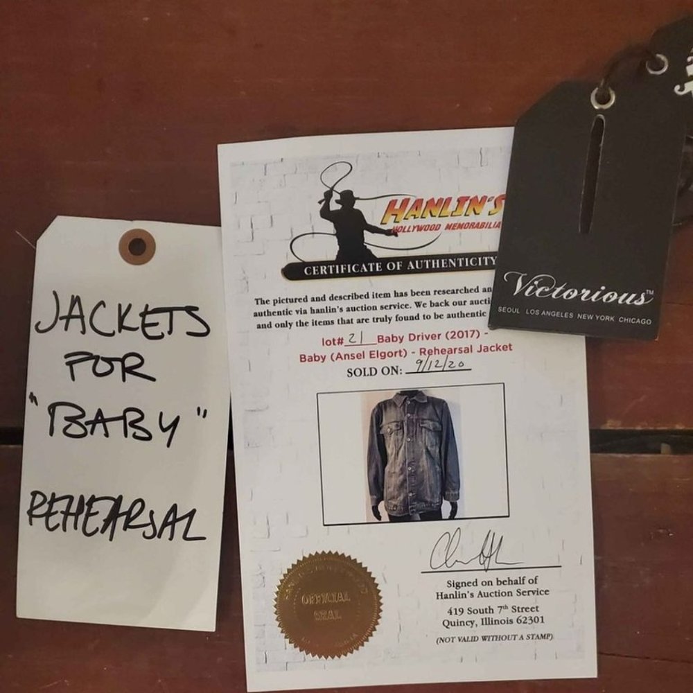 Baby Driver movie jacket